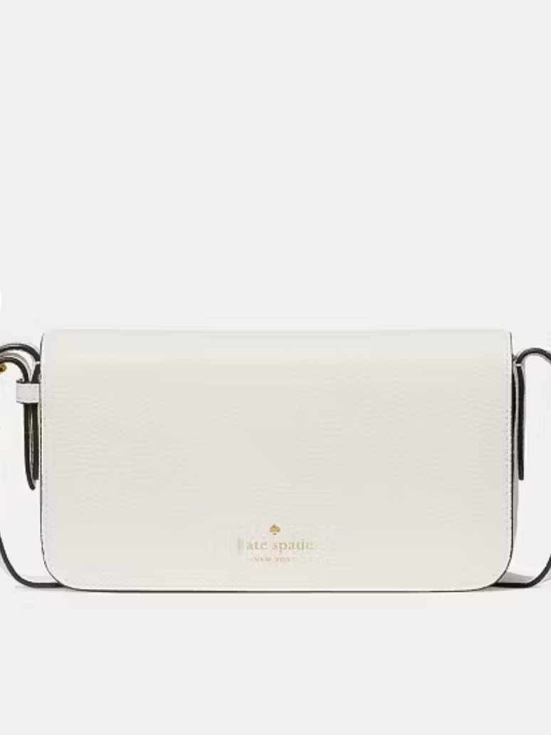 Kate Spade White Juliette Mini Crossbody